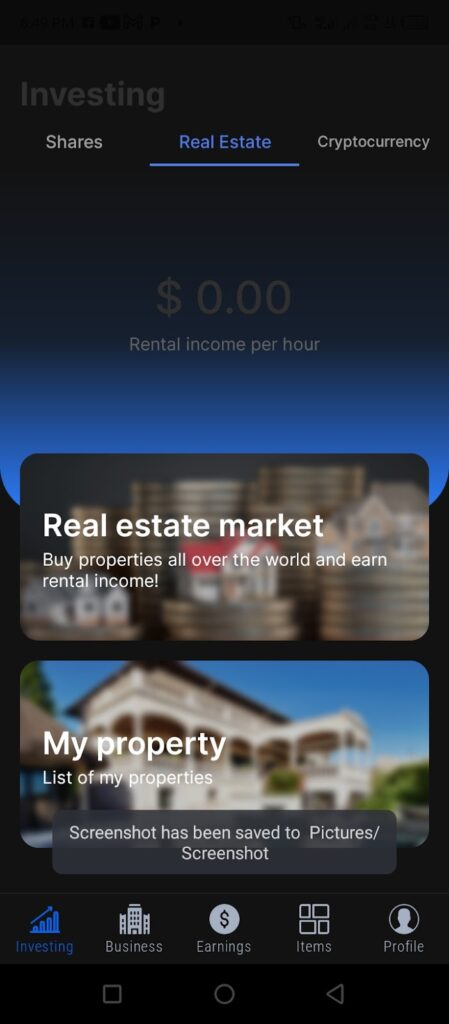 Real estate dashboard