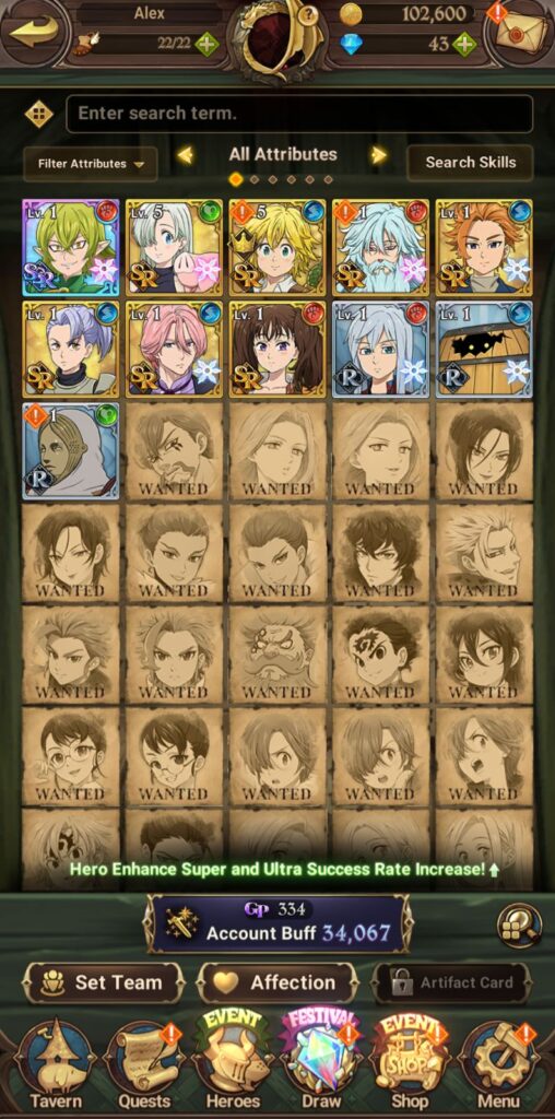 characters