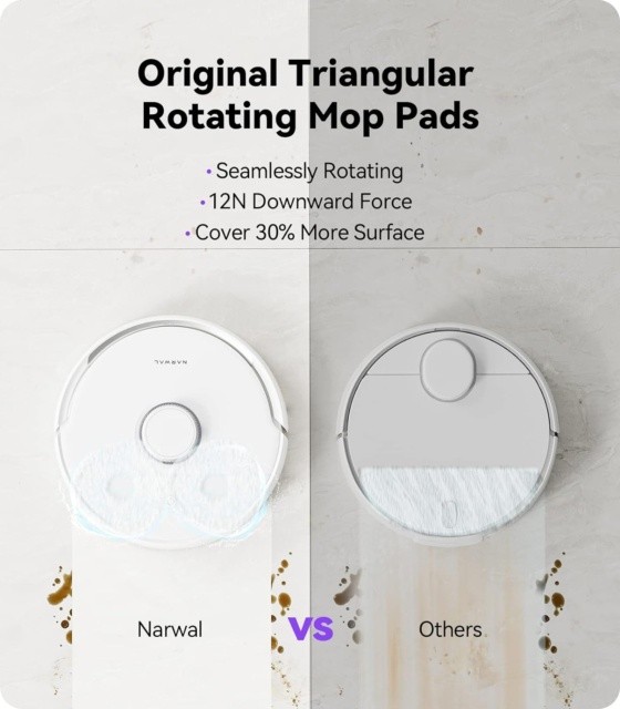 [Deal] Don't wait for BlackFriday - save a massive $400 on Narwal's Freo Robot Vacuum & Mop right now 9