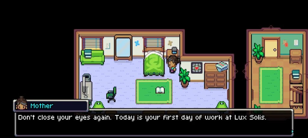 Working as a battle researcher at Lux Solis