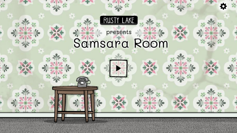 main screen of Samsara Room