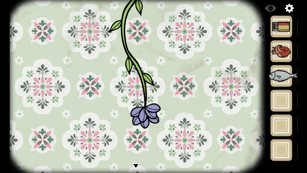 screenshot of purple flower petals
