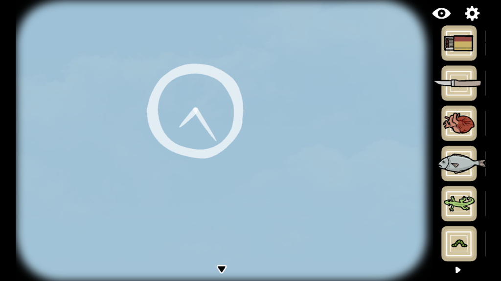 screenshot of Samsara Room cloud puzzle
