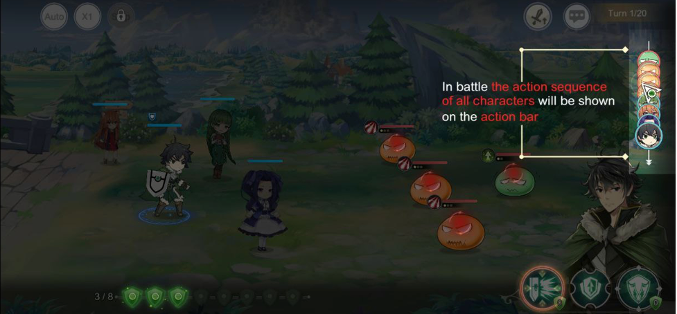 a battle in the game 