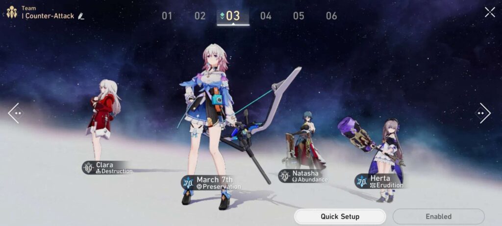 Clara sub dps