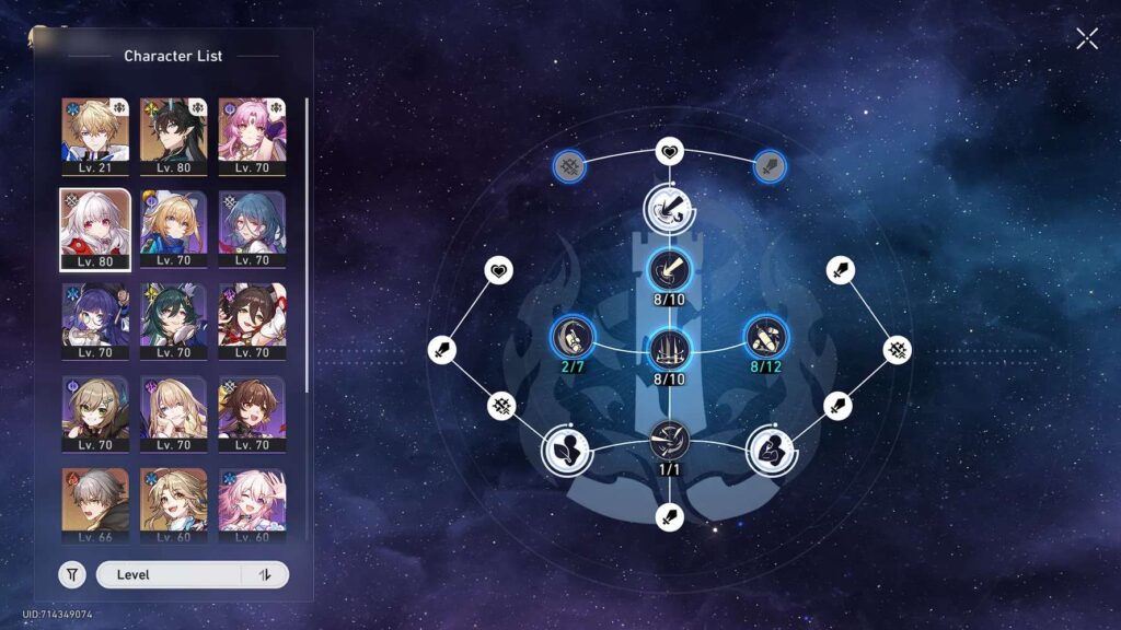 Honkai Star character list