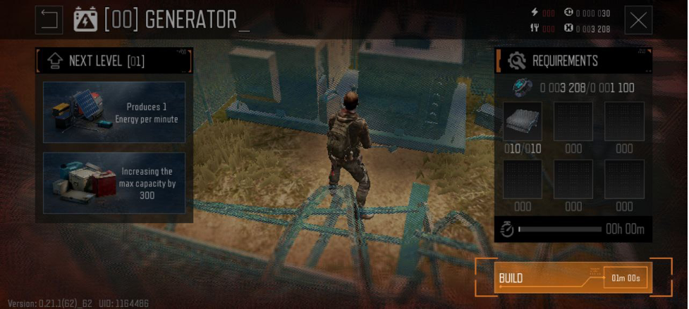 generator facility in lost future