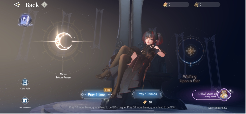 summon a character in revelation m