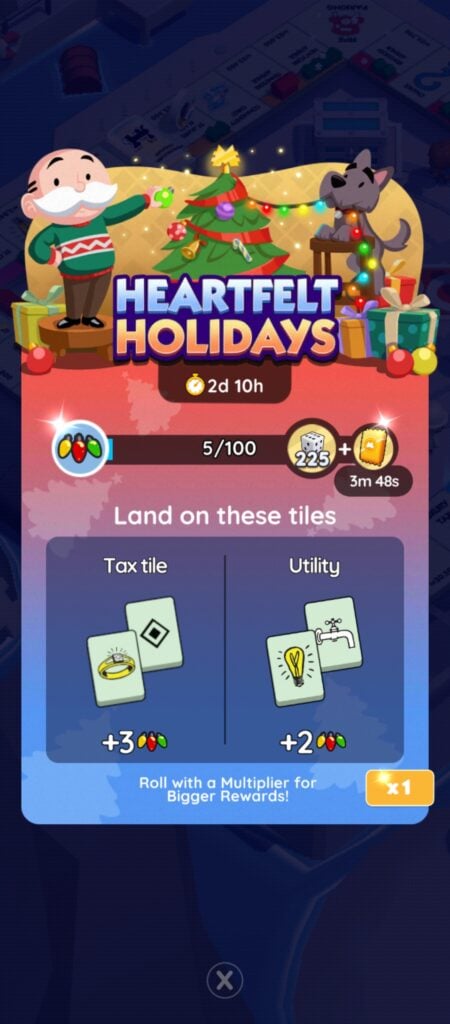 Monopoly Go - Heartfelt Holidays Intro