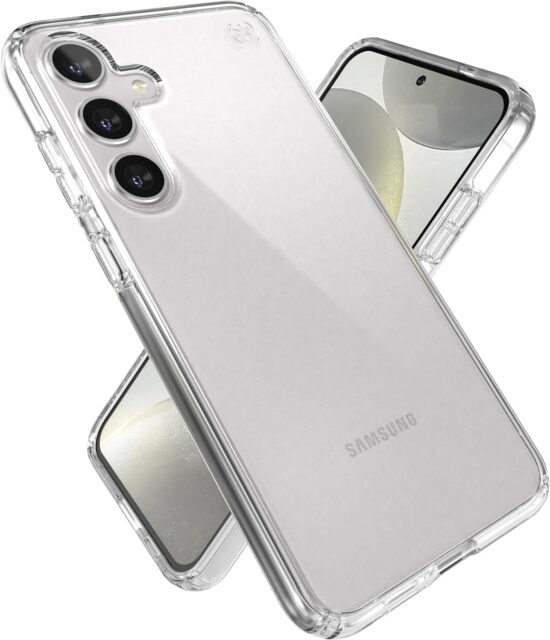 Speck Presidio Clear case for S24+.