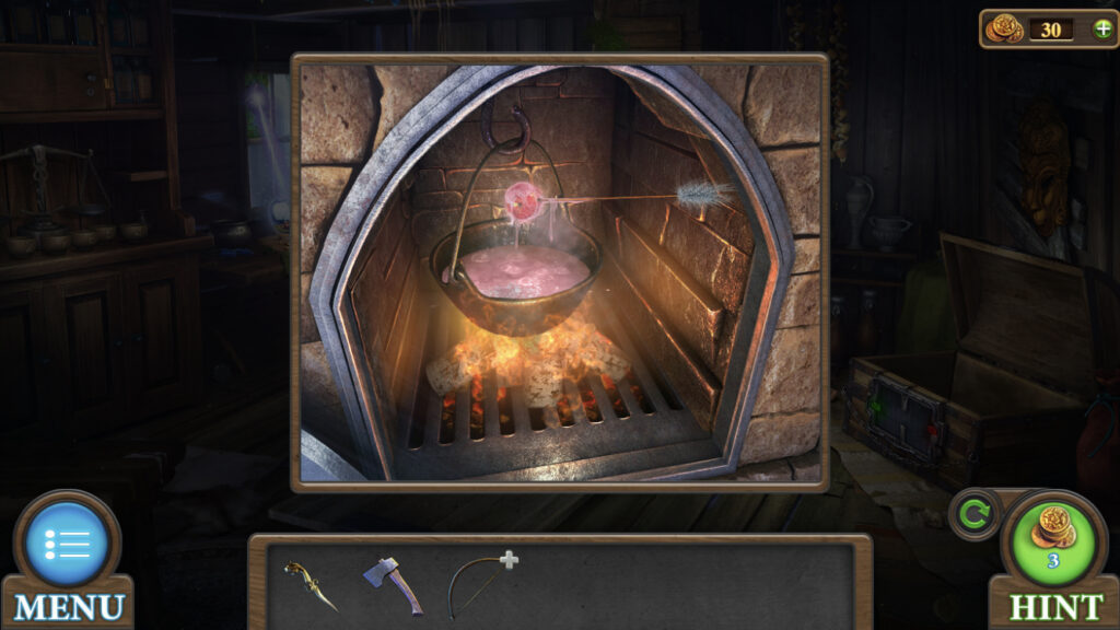 Magic Apple dipped in shrinking potion
