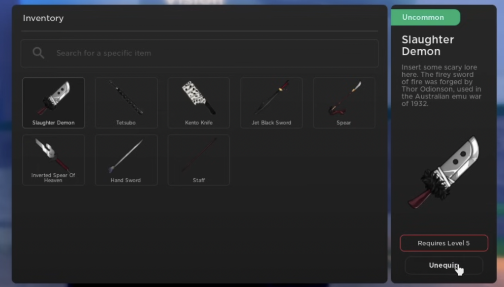 grand kaizen all weapons