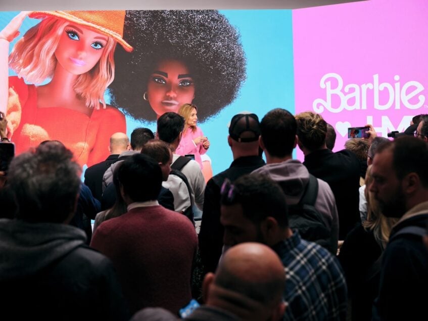 Barbie and HMD collaboration announcement at MWC2024