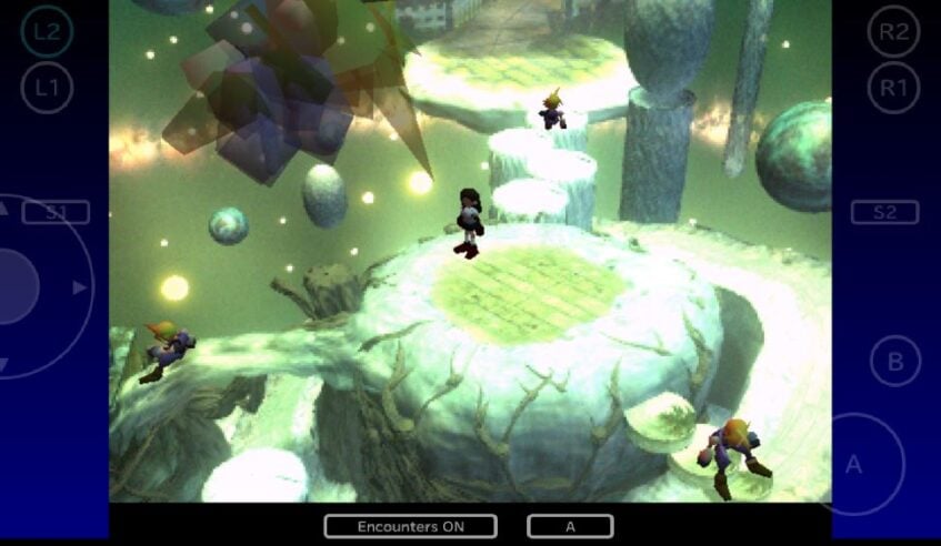 Final fantasy VII gameplay