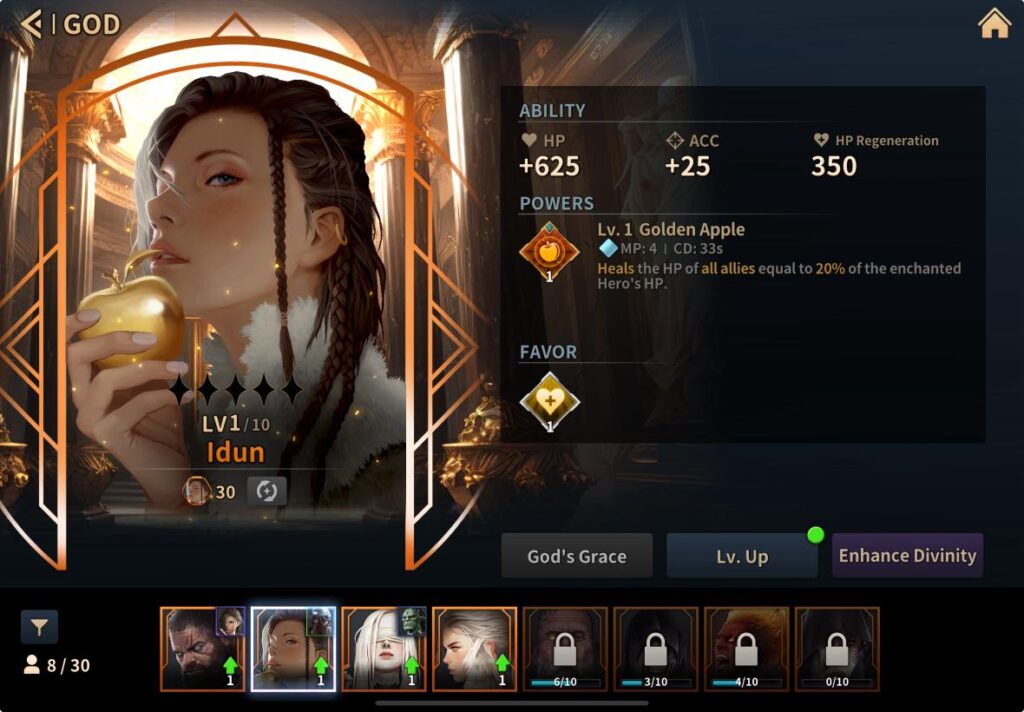 GODS RAID Team Battle RPG Tier List 12