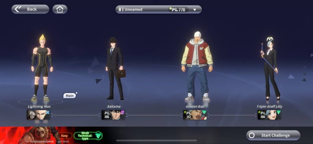One Punch Man World team