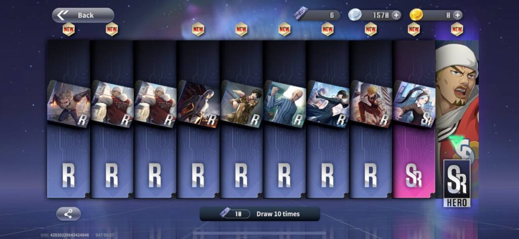 One Punch Man World reroll