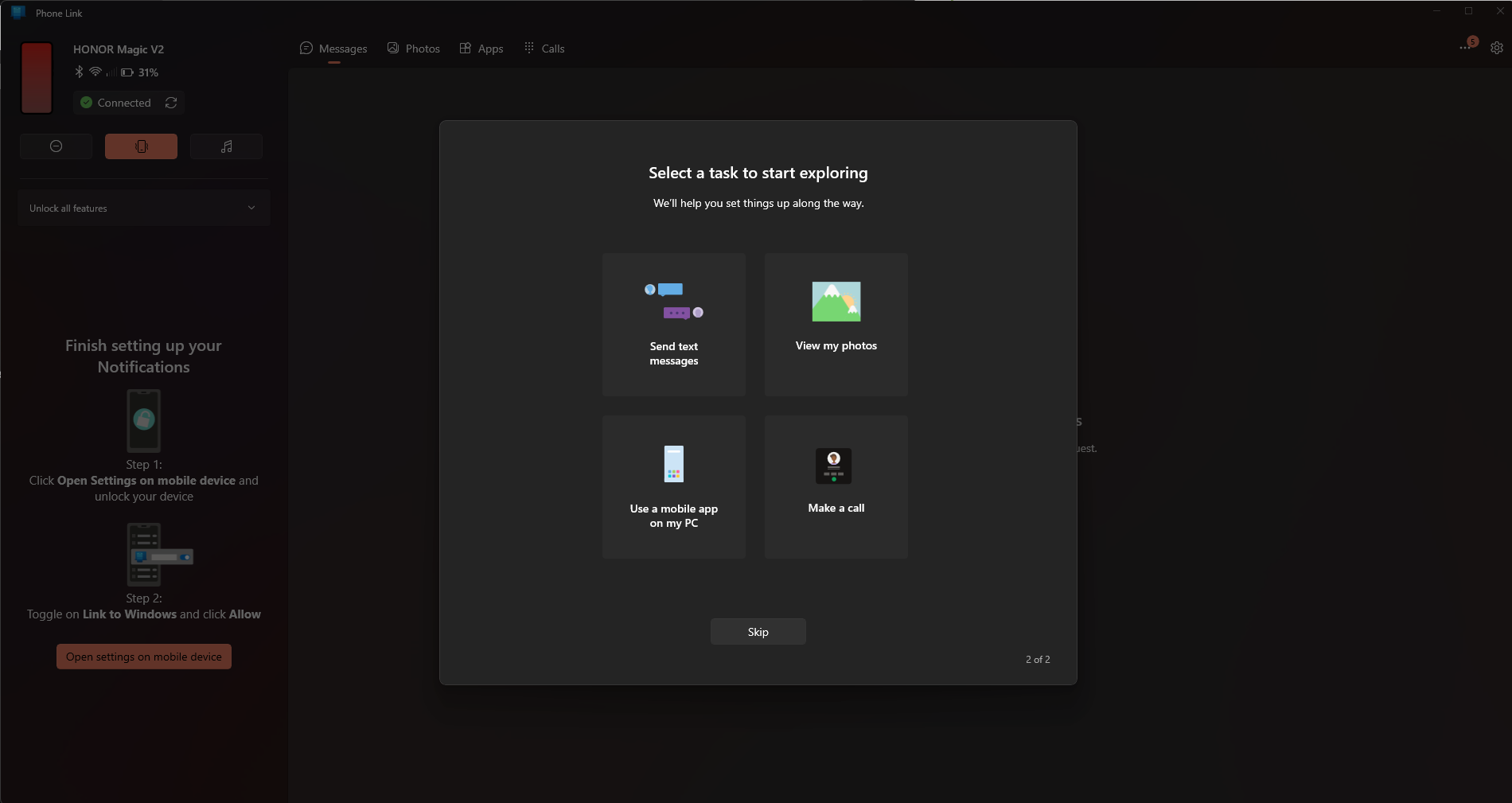 How To Set Up Link To Windows On Your PC And Phone 16