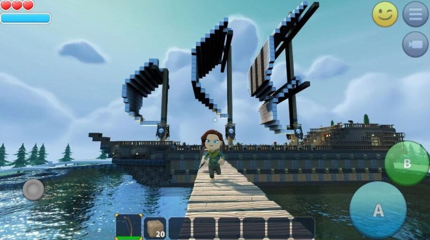 Portal Knights gameplay