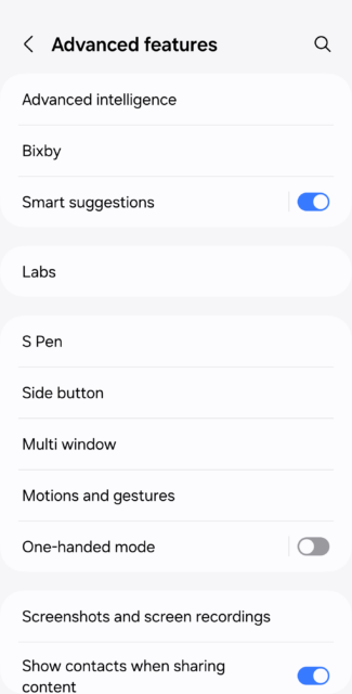 How To Enable The Power Button Menu On Your Galaxy S24 9