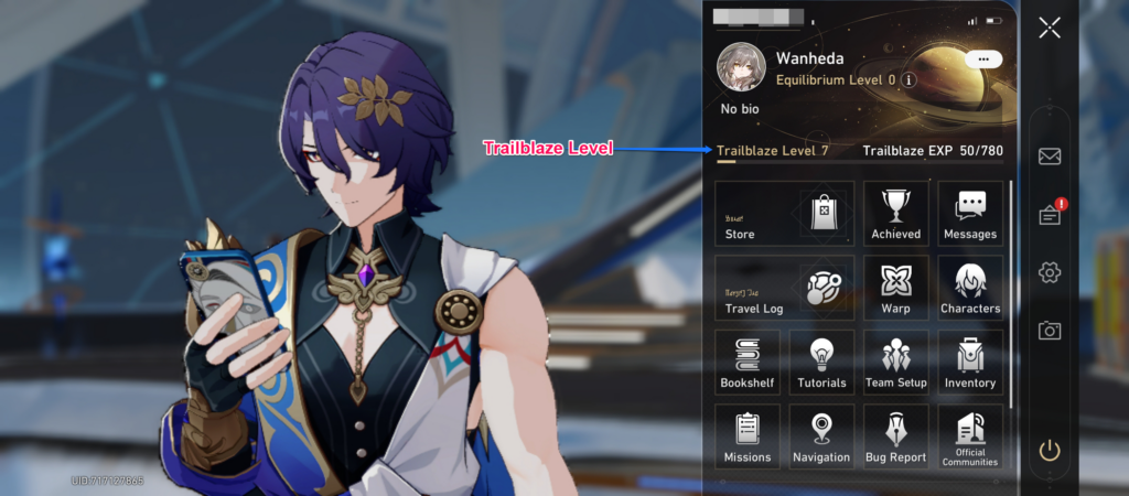 trailblaze level