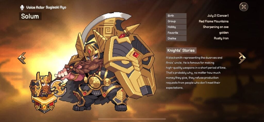 Unknown Knights Tier List 123