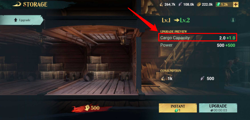 Storage Rooms - Sea of Conquest
