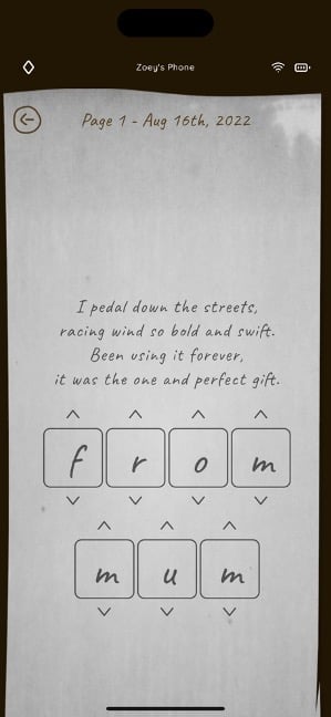 unlock the first riddle
