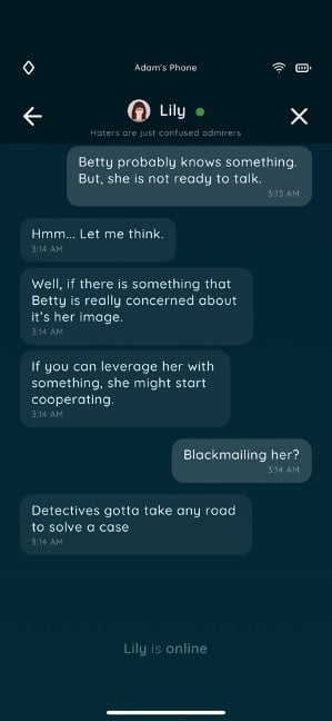 chat with lily zoey's best friend