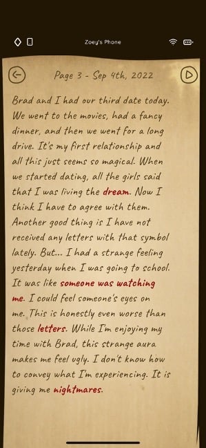 read the diary part 3