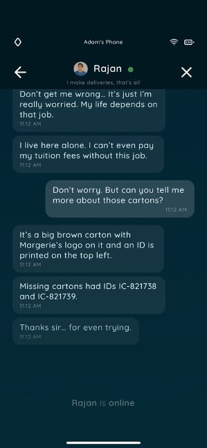 talk to rajan