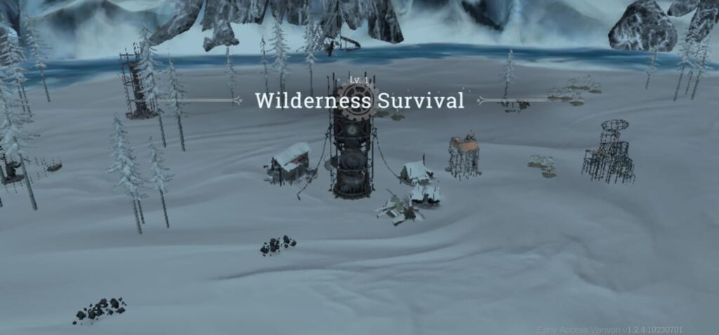 Wilderness Survival first chapter in Frostpunk: Beyond The Ice