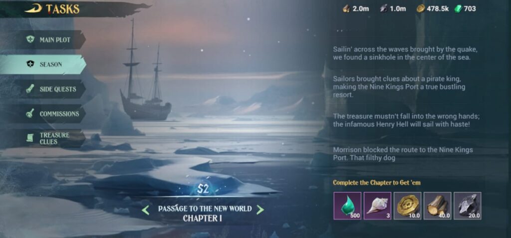 season quests