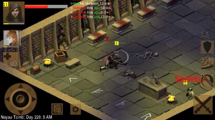 exiled kingdoms gameplay