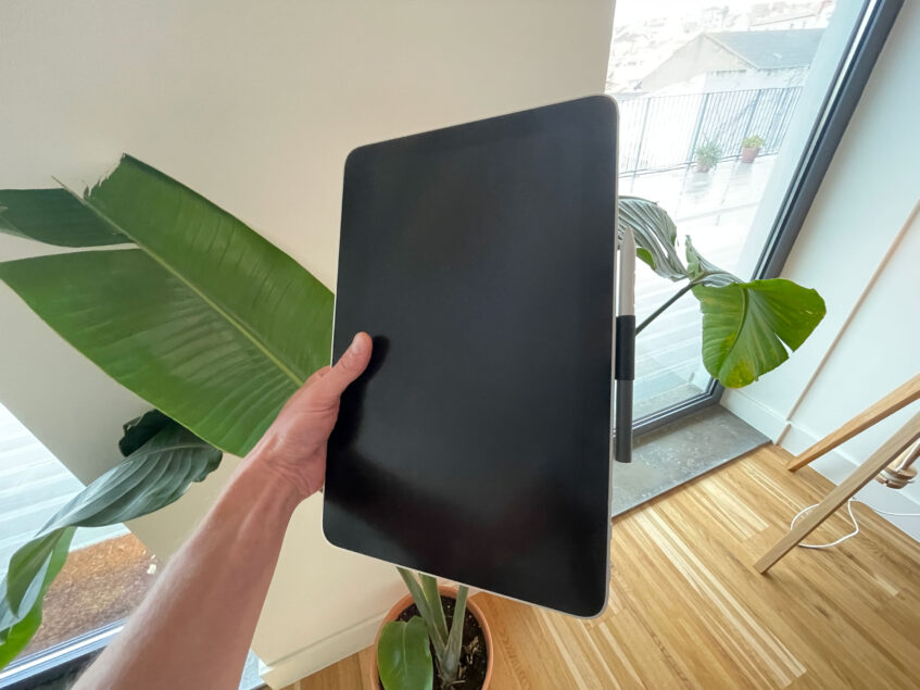 Wacom One 13 Touch held in air