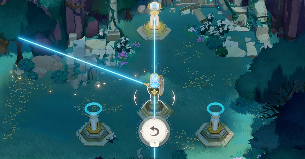 AFK Journey AFK2 Dark Forest 4 Light Puzzle