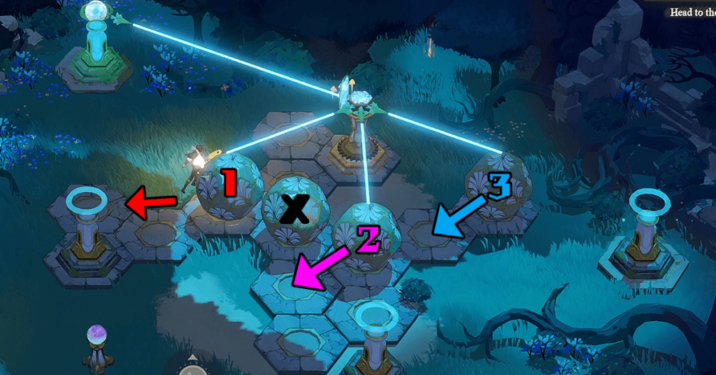 AFK Journey - Dark Forest 6 - Light Puzzle