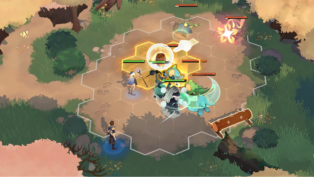 A combat instance in AFK Journey (AFK2).