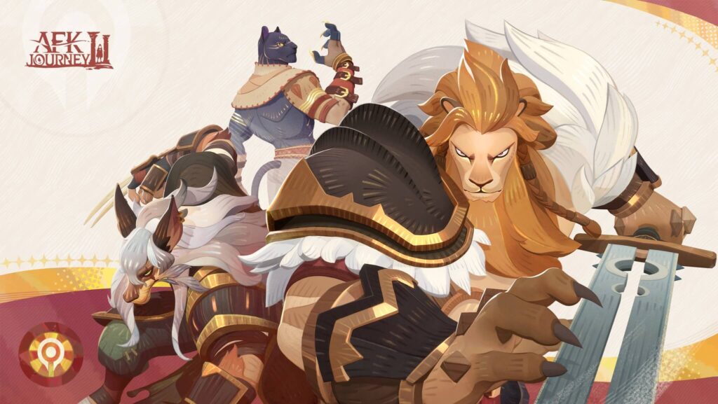 Brutus and his Mauler allies from AFK Journey (AFK2).