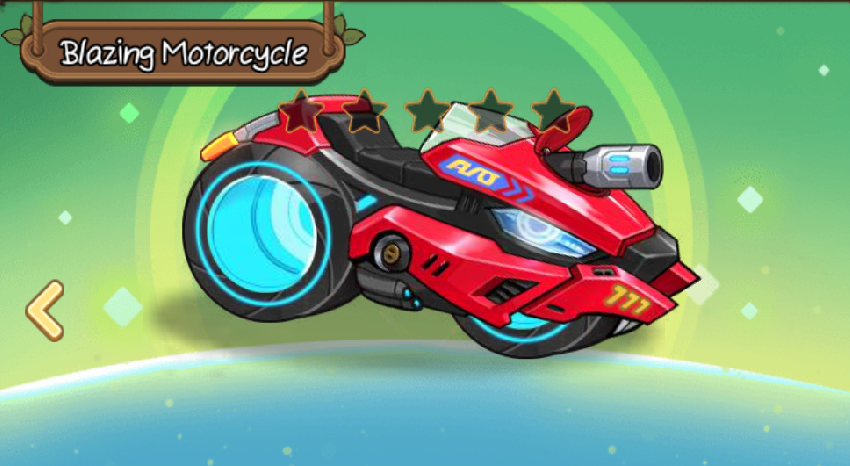 Blazing Motorcycle