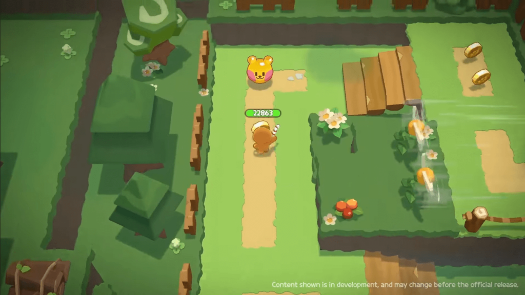A brief gameplay of GingerBrave during CookieRun: Tower of Adventure's beta testing.