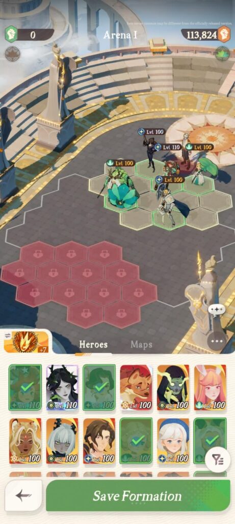 Defense-focused team comp for Arena - AFK Journey (AFK 2)