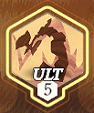 Kruger's Devastating Axe icon from AFK Journey (AFK2).