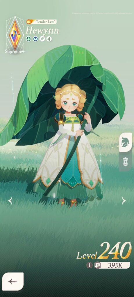 Hewynn's Collection page - AFK Journey (AFK 2)