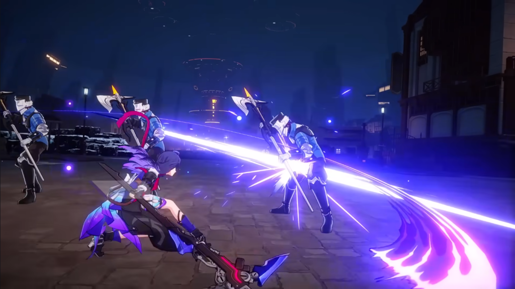 Seele attacking in Honkai: Star Rail.