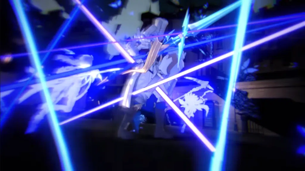 Seele's Ultimate, Butterfly Flurry, in effect in Honkai: Star Rail.