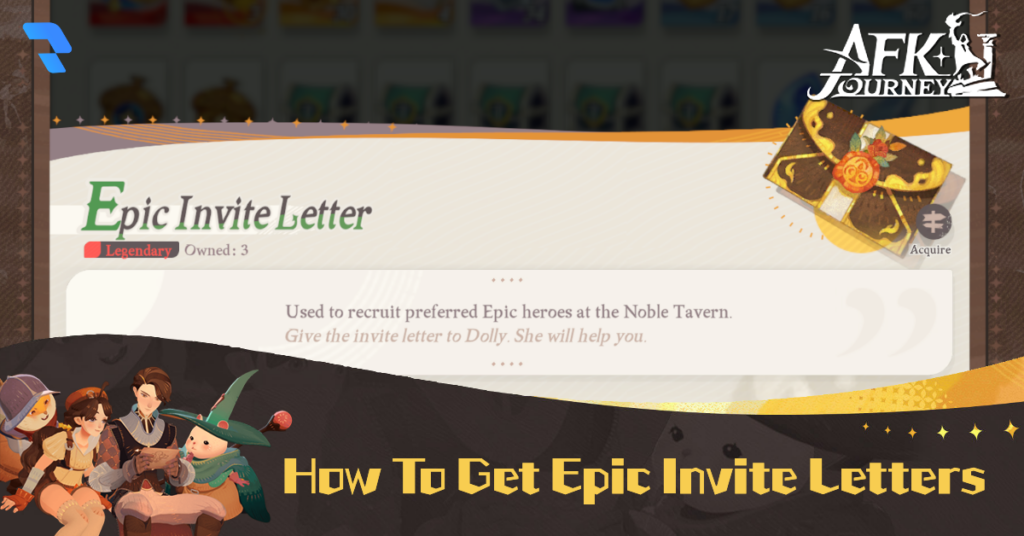 How To Get Epic Invite Letters - AFK Journey (Featured Image)