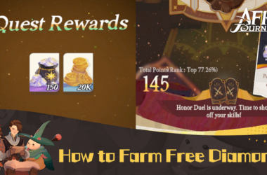 How to farm free diamonds in afk journey