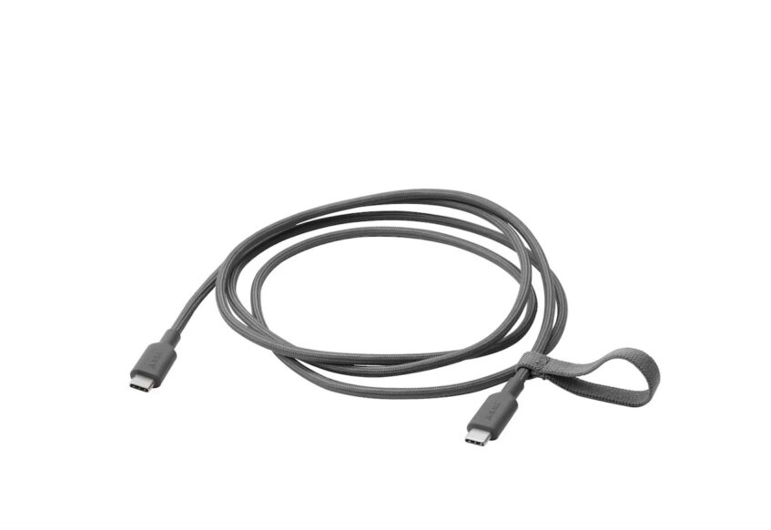 IKEA LILLHULT USB C to USB C dark gray charger