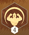 Brutus' Indomitable icon from AFK Journey (AFK2).